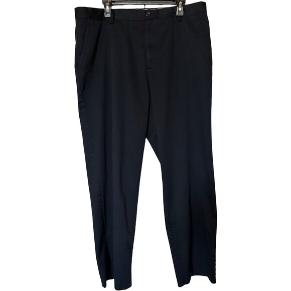 Men's DOCKERS Easy Khaki D3 Black Cotton Polyester Blend Pants Size 38 X 32 - Picture 1 of 16